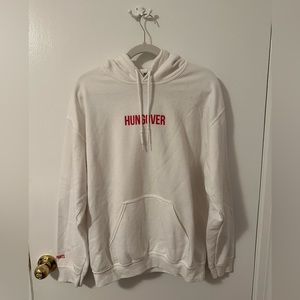 Barstool Sports White Hungover Hoodie